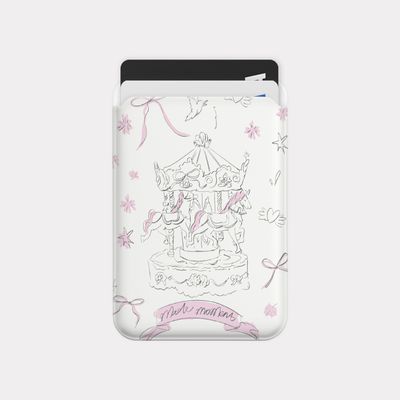 merry go round 디자인 [맥세이프 카드슬롯]