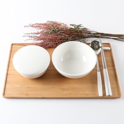 세한 백자 화이트 뚜껑공기 1p (대접별도)