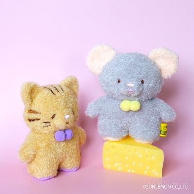 폭신폭신 탓똔 (고양이/생쥐/까마귀) 
