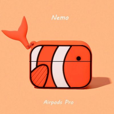 에어팟프로 3세대 니모 캐릭터 케이스 321 오렌지_pro