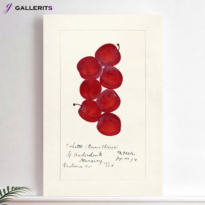 행운의 자두 과일 포스터 인테리어 그림 거실 액자