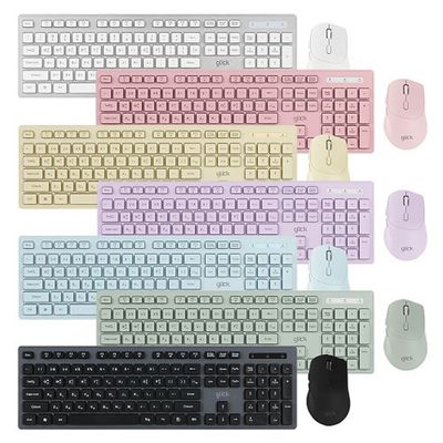 지클릭커 오피스프로 WMK10 무선 키보드 마우스 세트
