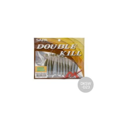 싸파 더블킬 SHAD 웜 6.5cm DKSW-D23 미끼 루어 낚시