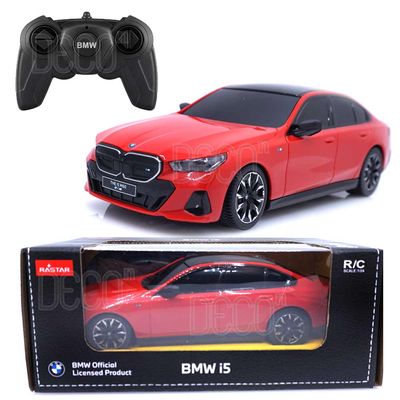 1:24 라스타 RC카 BMW I5 전기차 레드 무선조종 알