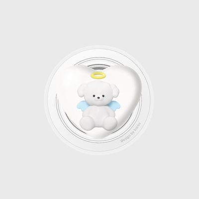 [맥세이프 하트구슬톡] angel and devil puppy