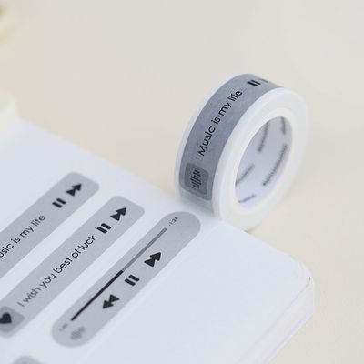 모모마테 음악 위젯 마스킹테이프