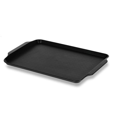 PC 검정 패스트푸드 쟁반 소 408 x 273mm(WFHKZAV)
