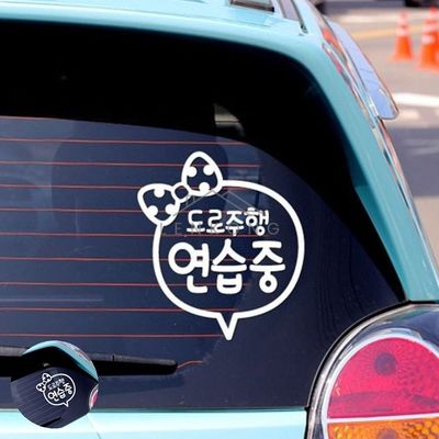 차량용스티커 초보스티커 자동차스티커(WFPA238)