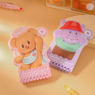 버터베어 헬로 미니 수첩 60매