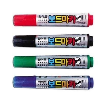 보드마카 12색 화이트보드마커 분필 마카펜 마카보드(WFPBM3Q)