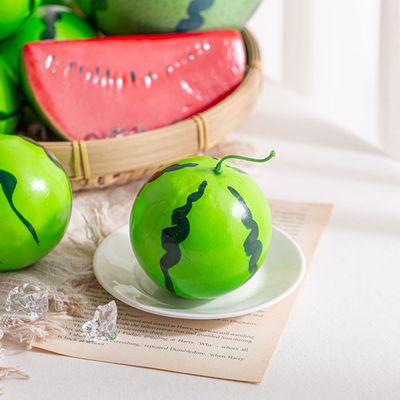 미니 통 수박 모형 (8cm)