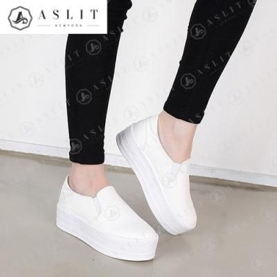 [애슬릿]여성 키높이 통굽 심플 스니커즈 운동화 4cm