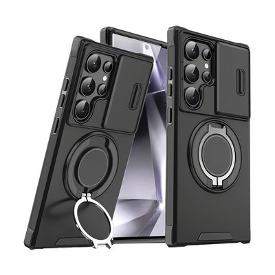 삼성 갤럭시 튼튼한 슬라이딩 윈도우 핸드폰 케이스