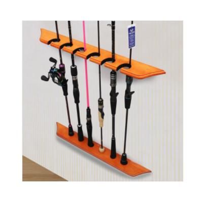 싸파 더블킬 벽걸이형 원목 로드 진열대낚시대 스탠드