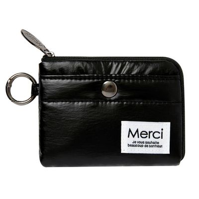 아트박스 O링 나일론 반지갑 블랙