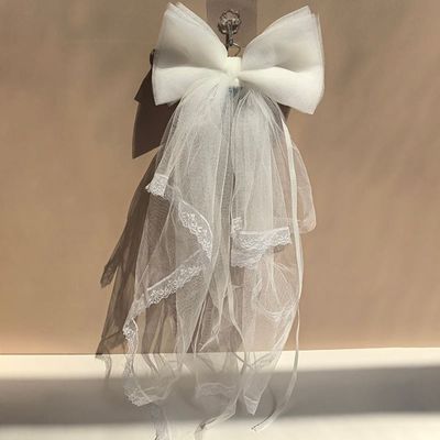 레이스 리본 커튼 타이백 2p 인테리어 장식 끈(WFLDCPH)