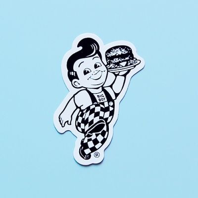 레이싱 스티커-BIG BOY(블랙)