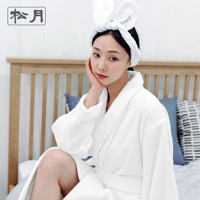 송월 컬러컬렉션 호텔샤워가운(W77F980)