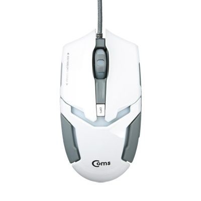 실속형 LED 게이밍 마우스 (화이트)  LCJD961