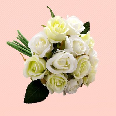 혜명몰 조화부케 웨딩촬영 소품 꽃다발 인테리어 셀프웨딩 스냅촬영소품 결혼식소품 가성비부케 테이블데코(WFPBDU8)