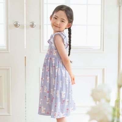 마벨슈슈 라일락래빗 쿨냉감 프릴 원피스 MBH185