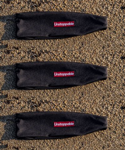 3PACK 어센틱 레드박스 블랙 - 쿨링 스판 스포츠 헤어