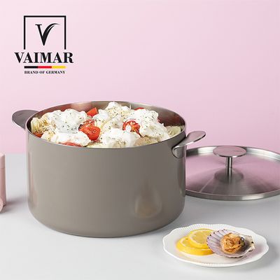 바이마르 퍼스널 컬러 통삼중 스탠 세라믹 냄비24곰솥