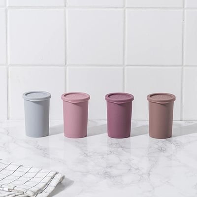 아도라하우스 파스텔 실리콘 텀블러 얼음틀 4P세트