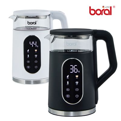 BIG LCD 디지털 이중 글래스 전기주전자 1.7L BR-602D