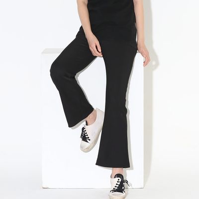 여성 가을 겨울 데일리 신스 부츠컷 팬츠