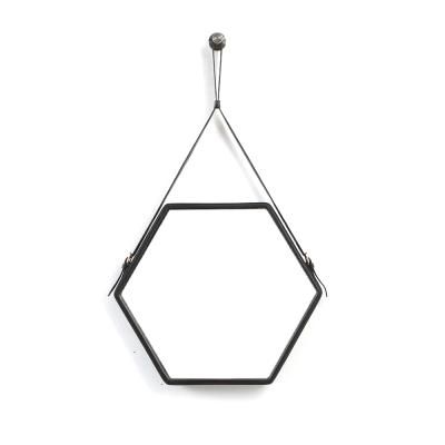 클렙튼 육각 스트랩거울 HEXA BLACK M