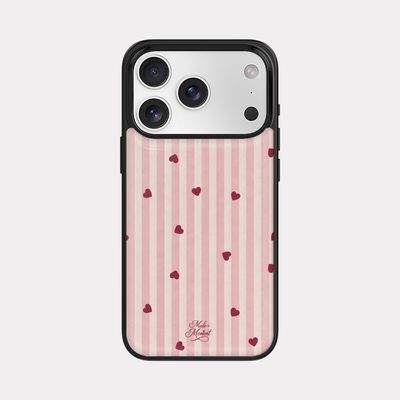 candy stripe 디자인 [블랙 에폭시 범퍼케이스]
