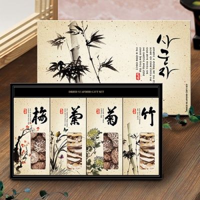 [프레시팜] 사군자 표고버섯 선물세트