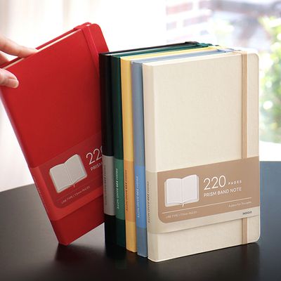 프리즘 220 라인 밴드 노트 (A5 유선 양장)