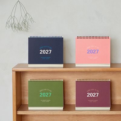 (2027 날짜형) 캘린더 플래너 2027_탁상달력 