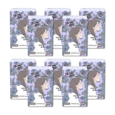 샐리의법칙생리대 매직퀵 시그니처 오버나이트6PX10팩