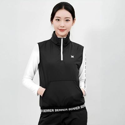 오베르마스 여성 경량 스트레치 기모  윈드 베스트