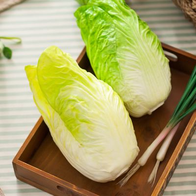 배추 모형 채소 과일 빵 모조 인조 가짜 야채 장식