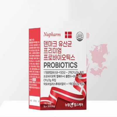 덴마크 유산균 프리미엄 프로바이오틱스 (2g*30포)