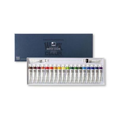 신한)전문가용 수채물감 20색(12ml Tubes/w.c)(WFILF10)