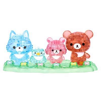 리락쿠마 차이로이코구마 크리스탈 퍼즐 77피스