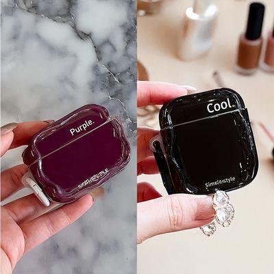 구름 모양의 모던한 스타일 에어팟 프로 케이스