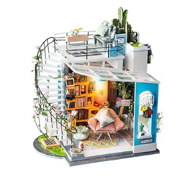 핸즈크라프트 DIY 미니어처 하우스 도라의 로프트