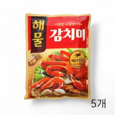 WL 대상 감치미 해물 1Kg X 5개 육수 감칠맛조미료 국물용 육수조미료 국물내기 깊고진한맛(WFLQQOP)