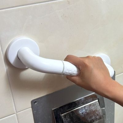 화장실 손잡이 벽면 고정 지지대 보조 거동 불편 어르신 노인 욕실 안전바 30cm(WFP98CW)