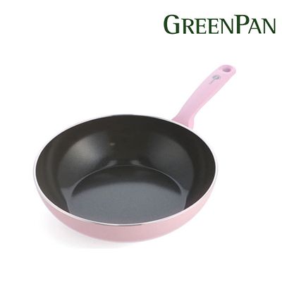 그린팬 토리노 세라믹코팅 궁중팬 웍 28cm (쿼츠핑크)