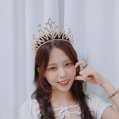 클리 티아라 웨딩 머리띠(WD630C2)