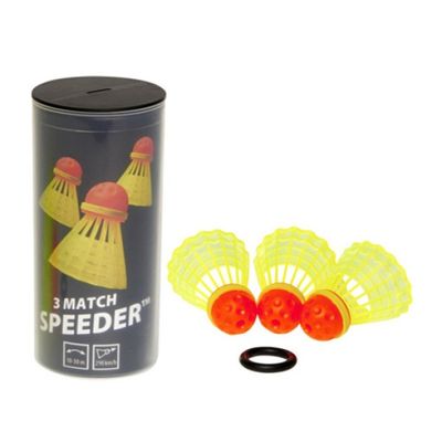 스피드민턴 매치스피더(3개입) 윈드링포함 
