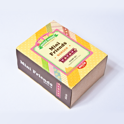 미시아 MICIA 미니 친구 테이프 스탬프 세트