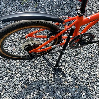 일자형 사이드 측면 자전거거치대(WBBFFFA)